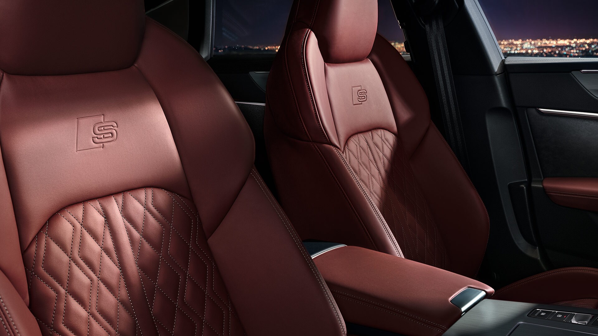 S sports seats Audi S7 Sportback