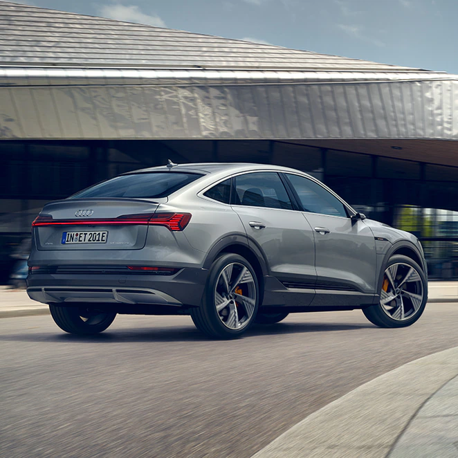 Audi e-tron Sportback rearview