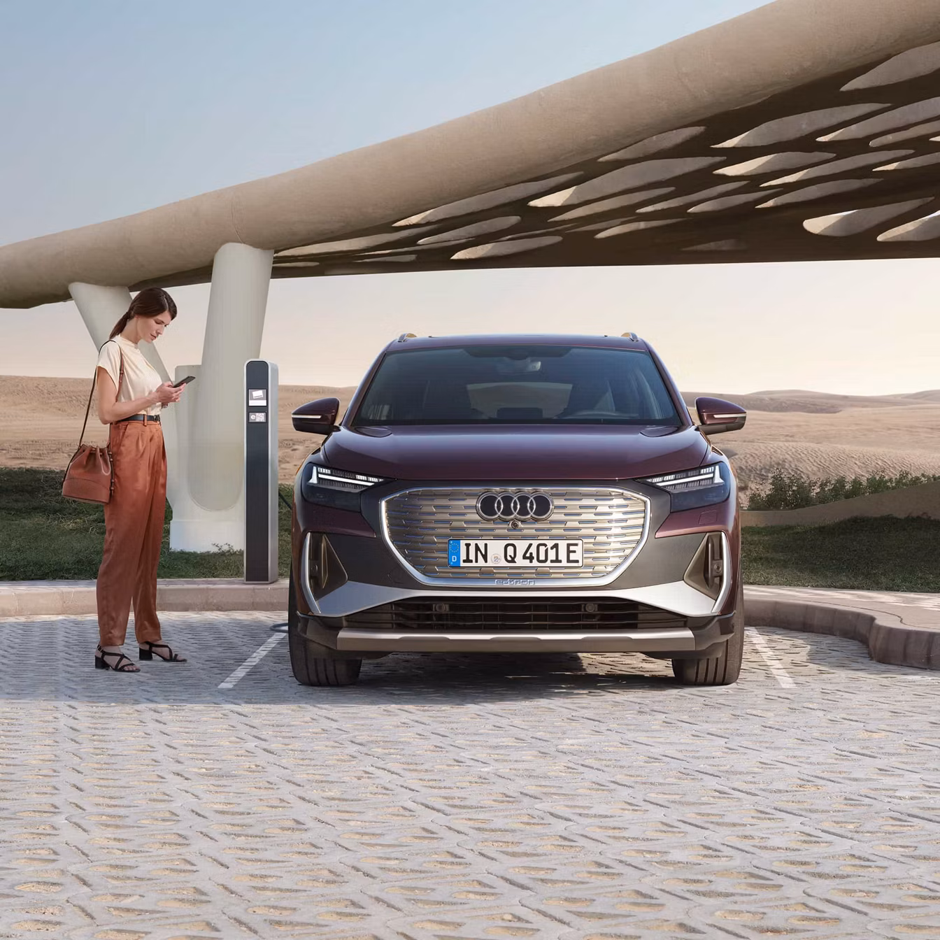 Charging situation Audi Q4 e-tron