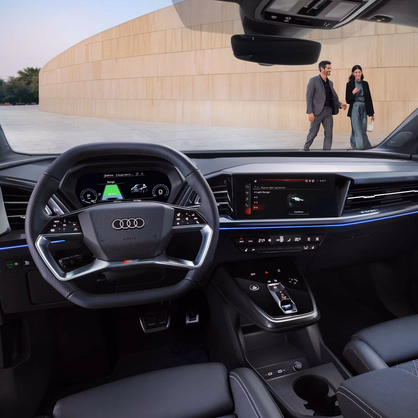 Audi Q4 Sportback e-tron interior