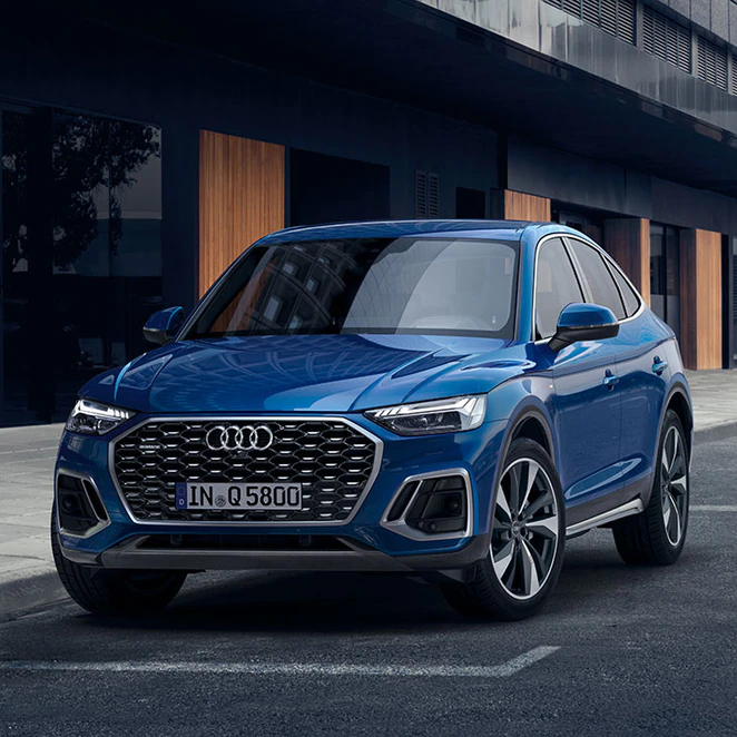 the Audi Q5 Sportback front