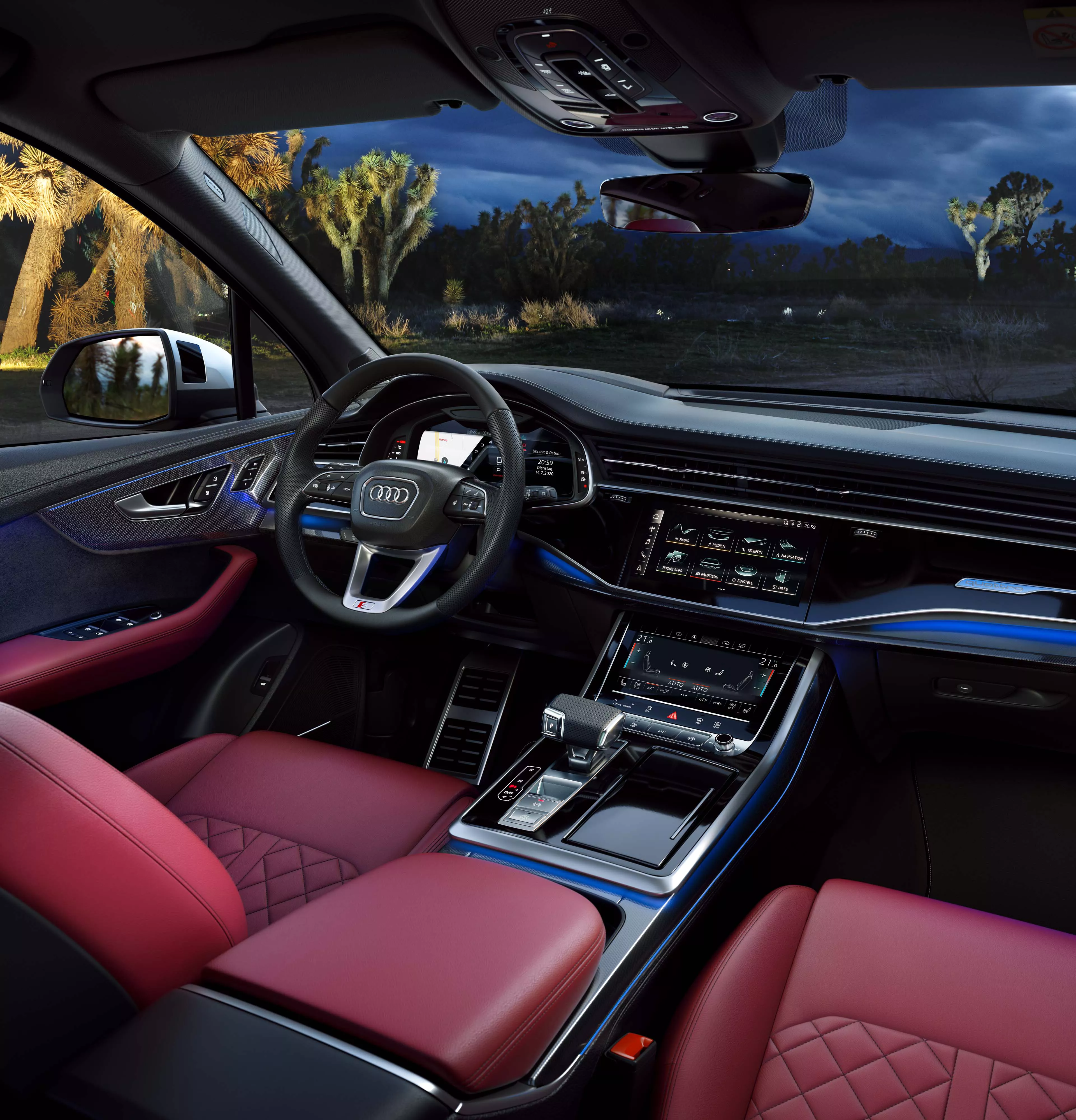 SQ7 TFSI Interior